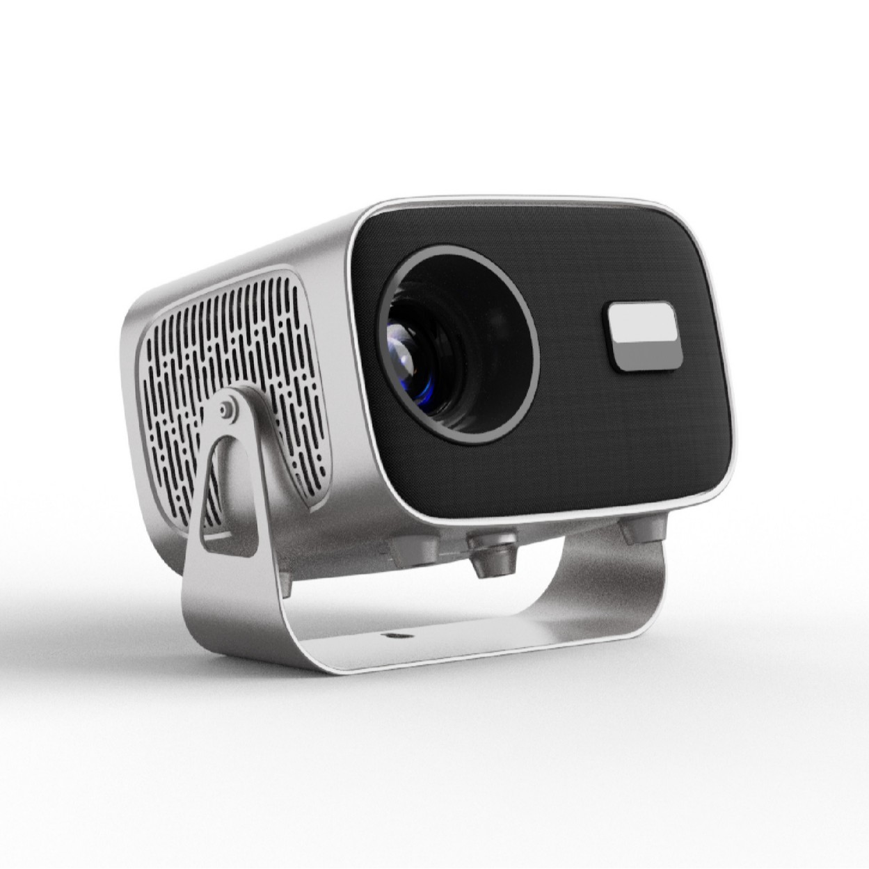 High-definition projector for home bedroom, wall projection, dual WIFI